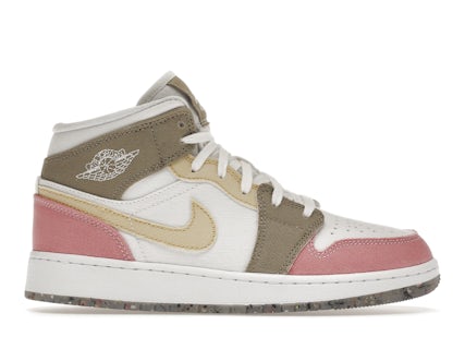 Jordan Mid SE Pastel Vivid Green Grind (GS) DJ0338-100 US