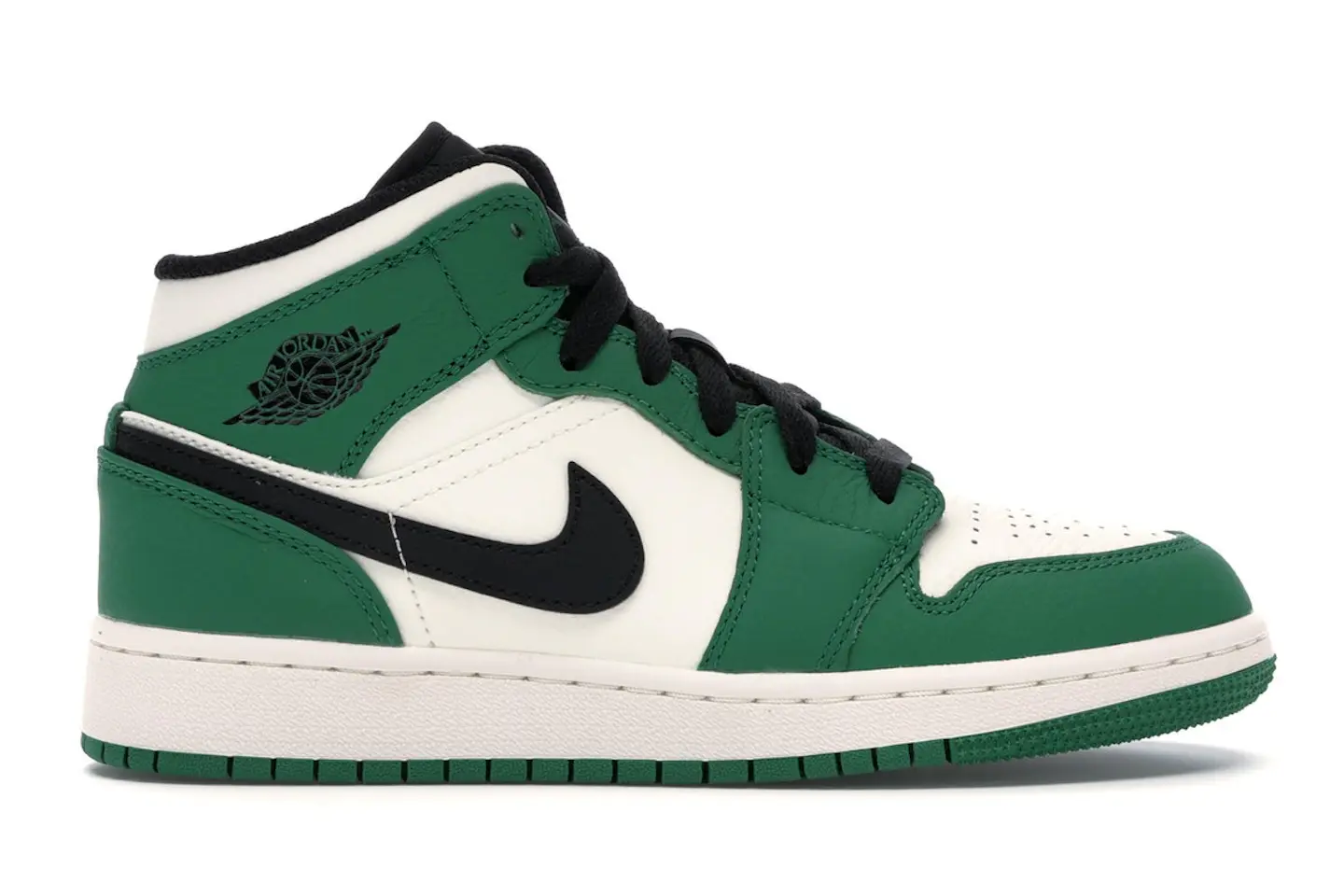 Jordan 1 Mid Pine Green (GS) - BQ6931-301