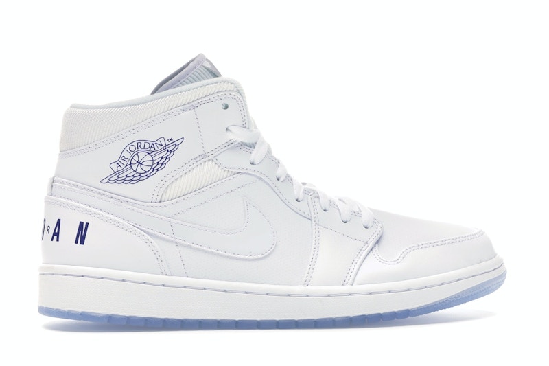 air jordan 1 mid white concord