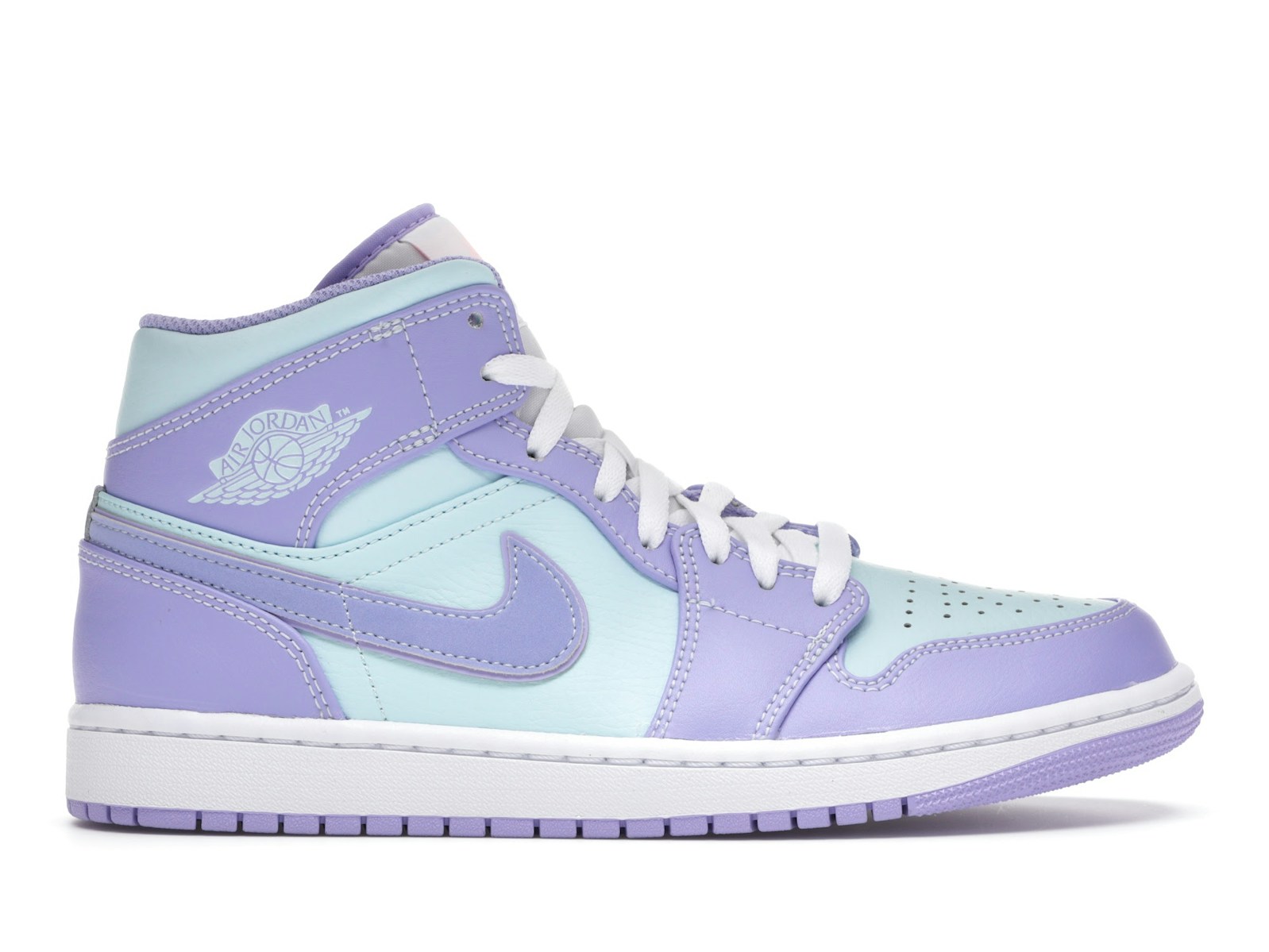 Jordan 1 Mid Purple Aqua - 554724-500