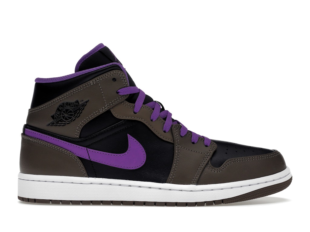 Jordan 1 Mid Purple Mocha Men's - DQ8426-215 - US