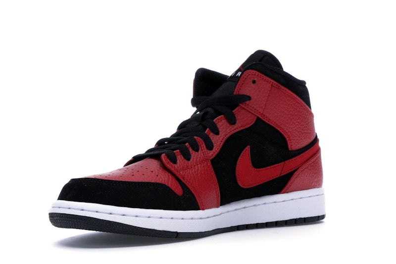 Air jordan 1 mid reverse bred Outlet