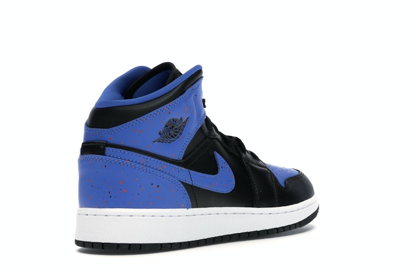 royal paint splatter jordan 1