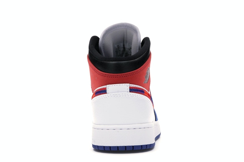 Jordan 1 Mid Rush Blue University Red Gs Bq6931 146