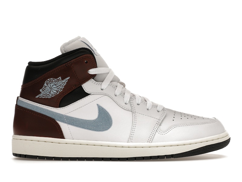 ★人気★【NIKE】★AIR JORDA.N 1 MID SE BROWN★25-31cm★ Jordan 1 Mid SE Brown Blue Grey Men's - FQ7831-142 - US