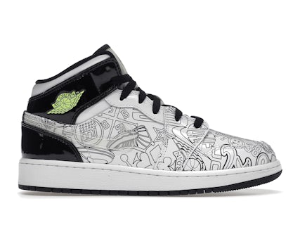 Jordan Mid SE DIY (GS) DC4099-100 US - Main Image