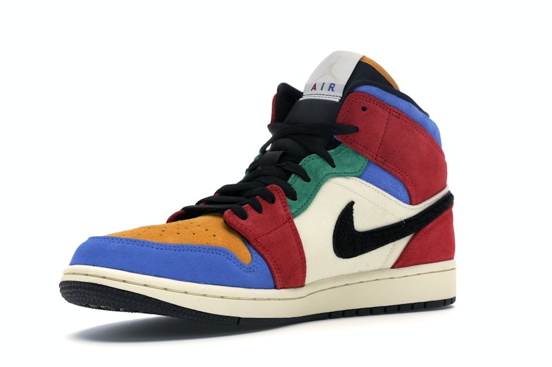 Air jordan 1 mid fearless blue the great stockx clearance