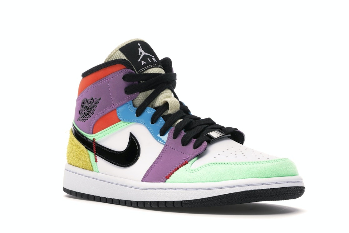 Jordan 1 Mid Se Multi Color W Cw1140 100 Jordan 1 Mid Se Multi Color W Cw1140 100
