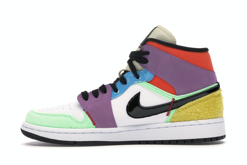air jordan different color shoes