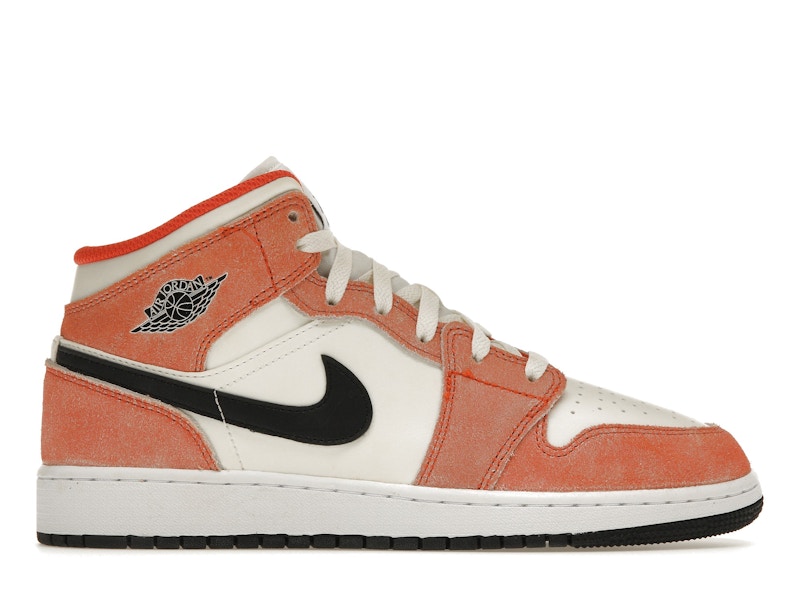 Jordan 1 mid outlet se team orange