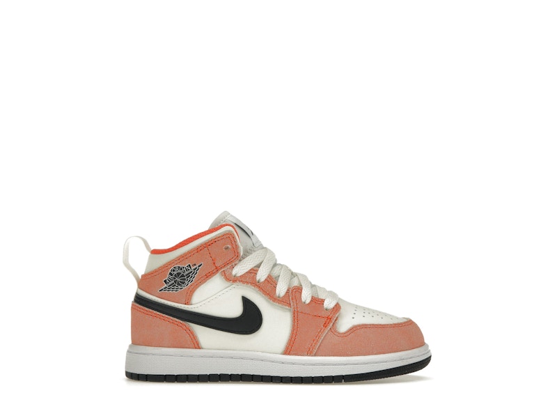 Jordan 1 Mid SE Orange Suede PS