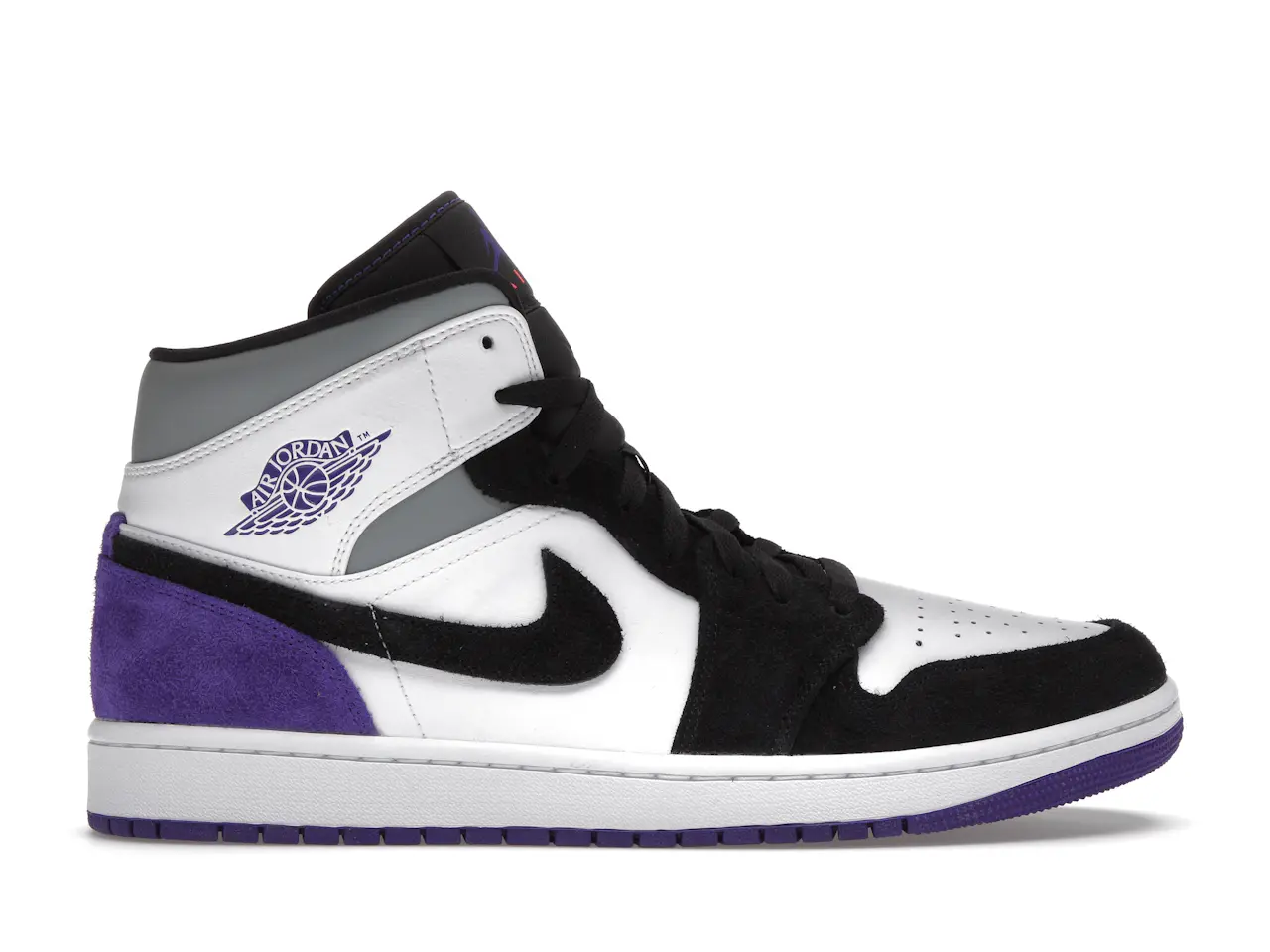 Jordan 1 Mid SE Purple Men's - 852542-105 - US