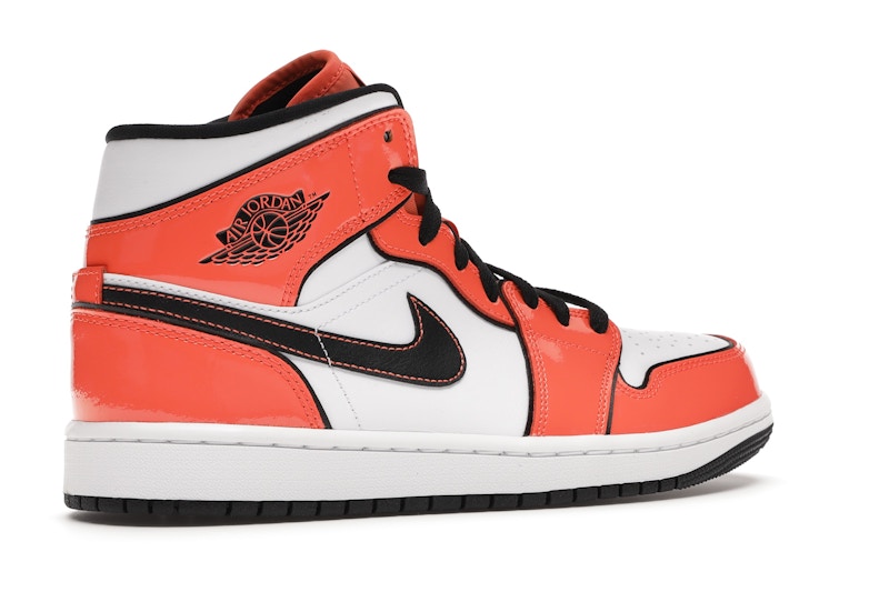 Air jordan 1 mid barely orange courir clearance