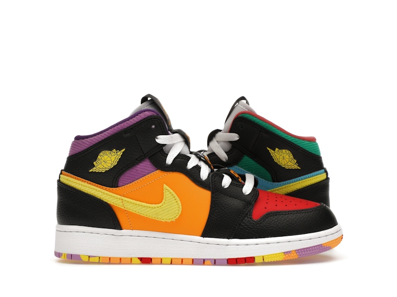 Jordan retro 1 on sale multicolor grade school
