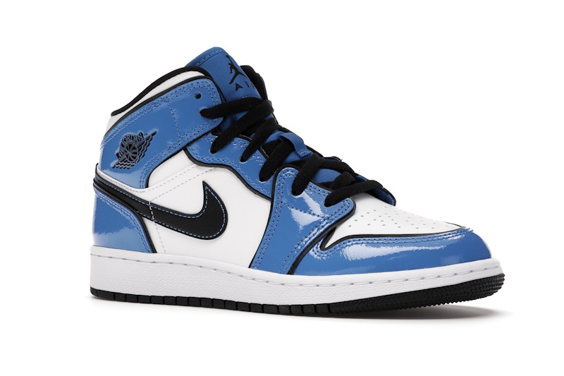 Jordan 1 mid top blue Outlet