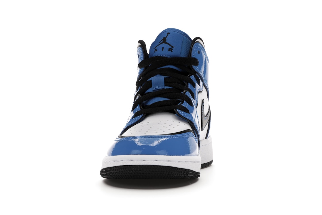 Jordan 1 Mid Signal Blue Gs Bq6931 402 Jordan 1 Mid Signal Blue Gs Bq6931 402