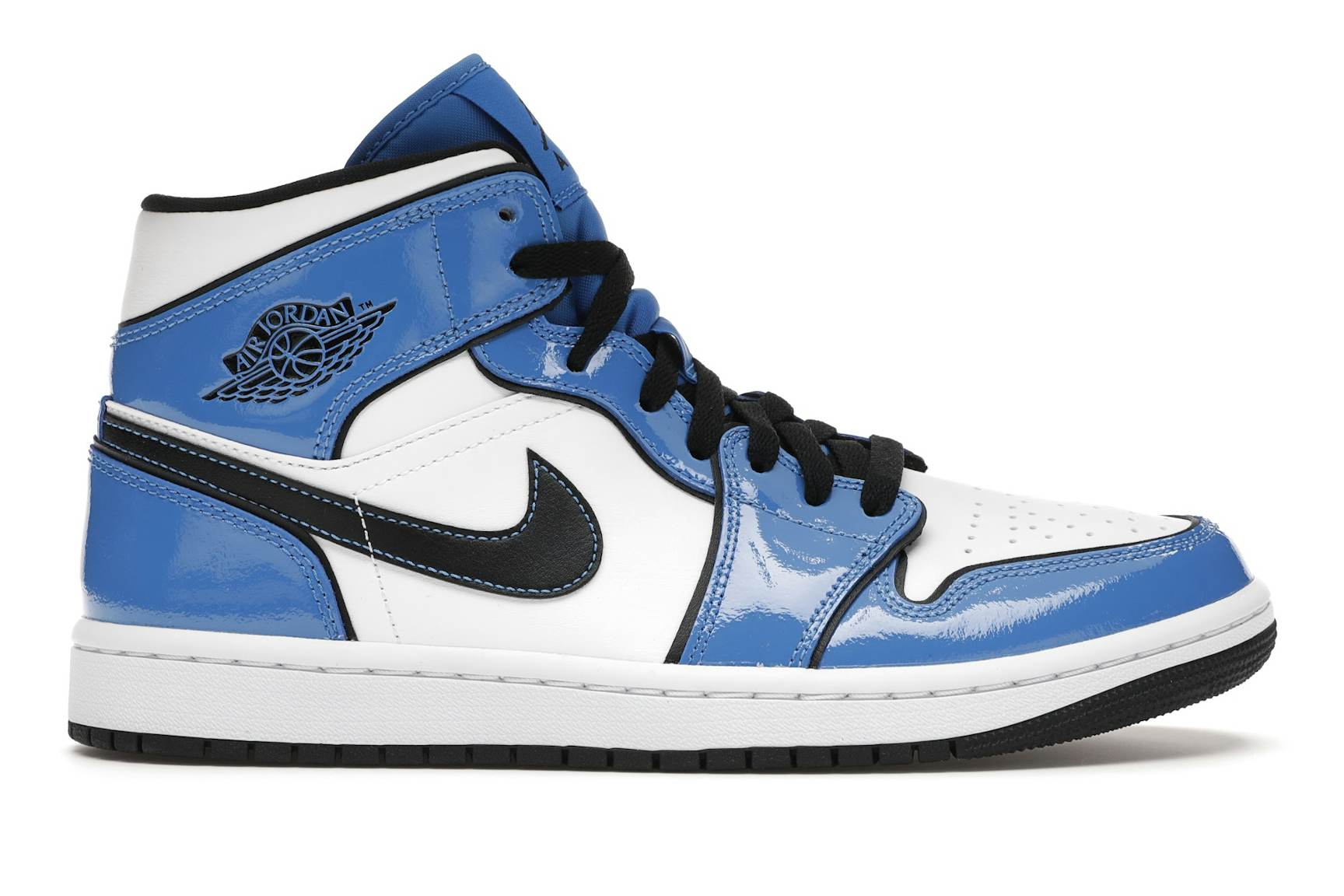 signal blue air jordans