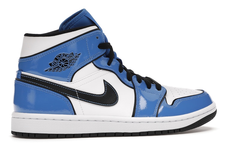 Jordan 1 Mid Signal Blue Dd64 402