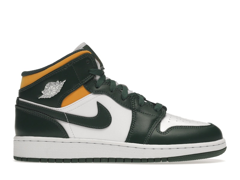 Jordan 1 green and yellow hotsell