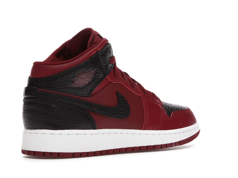 air jordan 1 mid team red