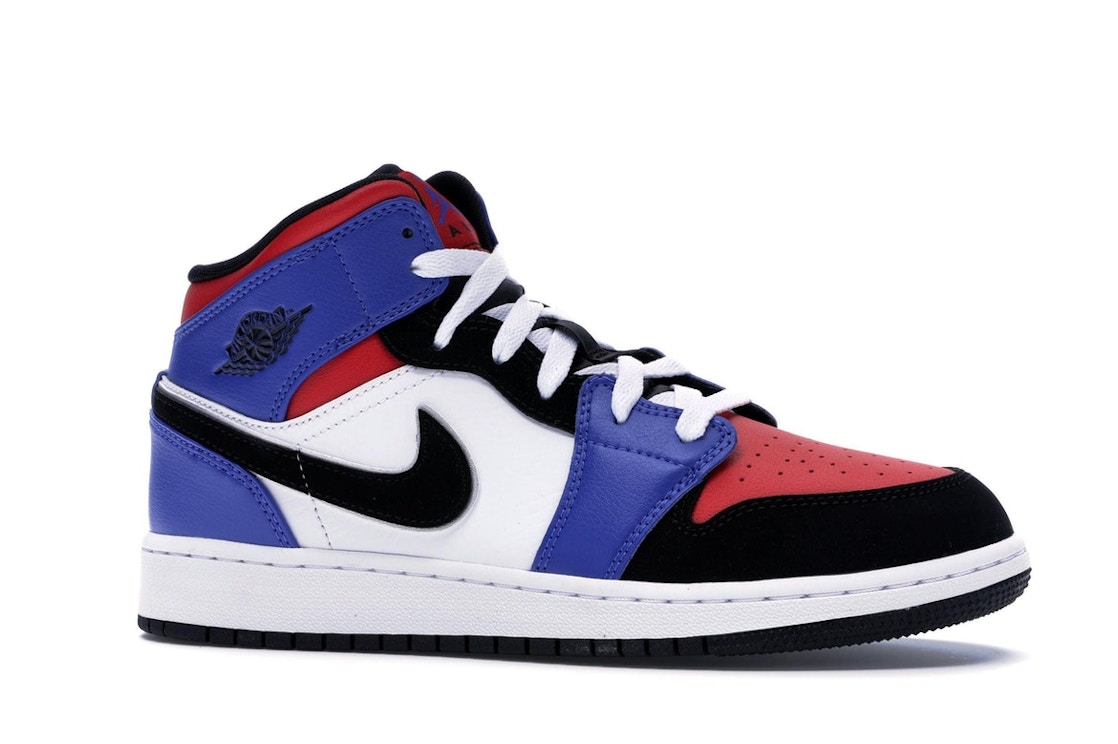 Jordan 1 Mid Top 3 Gs 124 Jordan 1 Mid Top 3 Gs 124