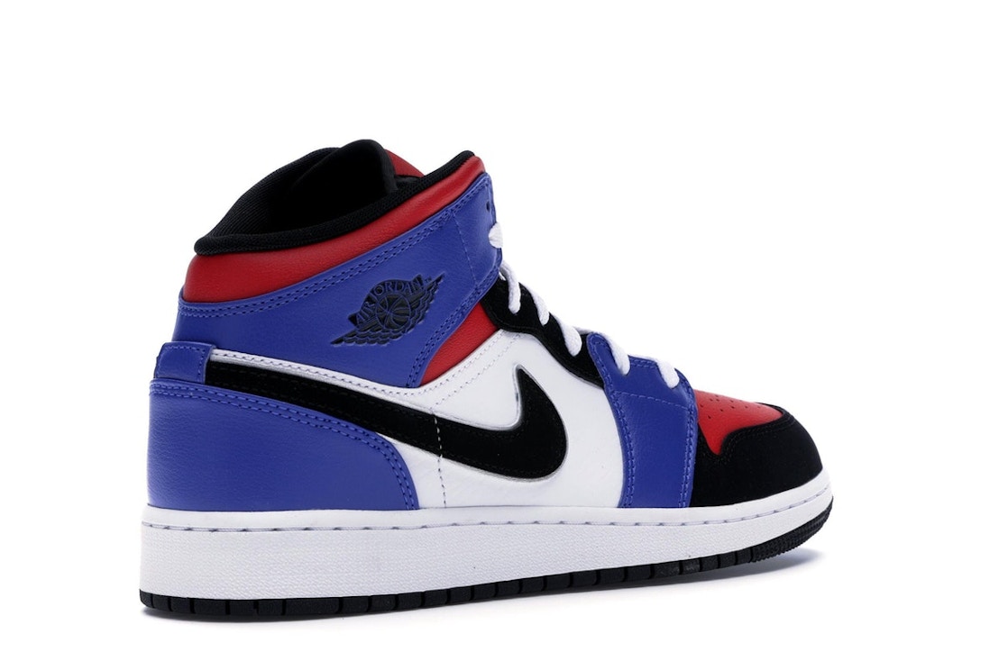 Jordan 1 Mid Top 3 Gs 124 Jordan 1 Mid Top 3 Gs 124