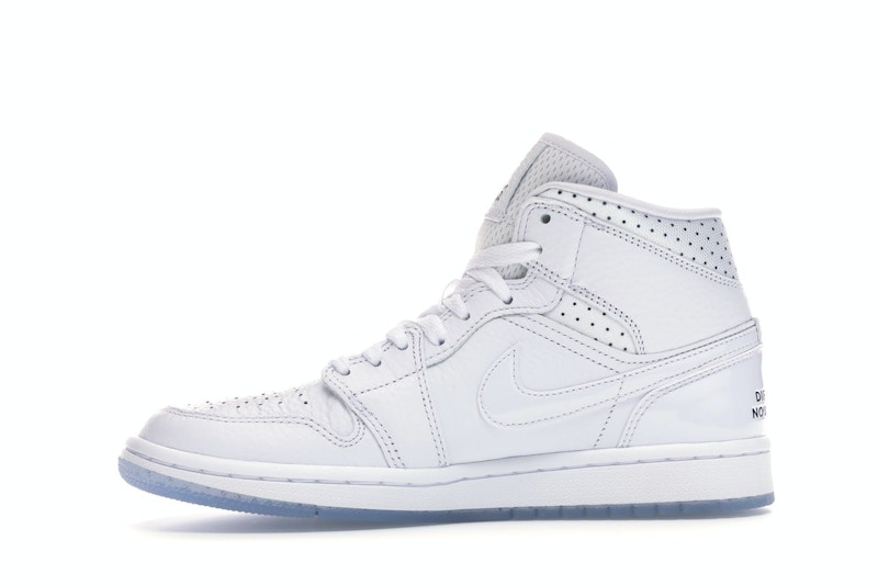 jordan 1 plain white