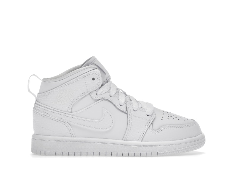 Jordan 1 mid blanche new arrivals