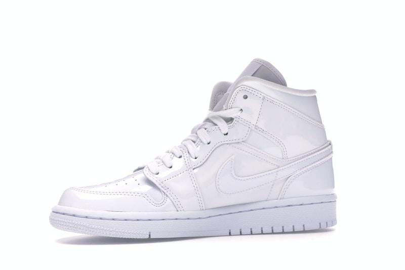 Jordan 1 Mid Triple White W Bq6472 111