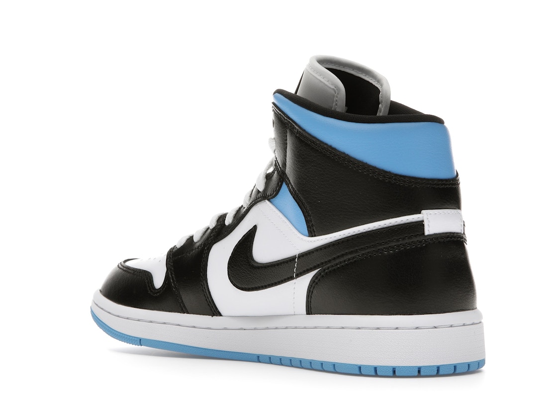 Jordan 1 Mid University Black White W Bq6472 102 Jordan 1 Mid University Black White W Bq6472 102