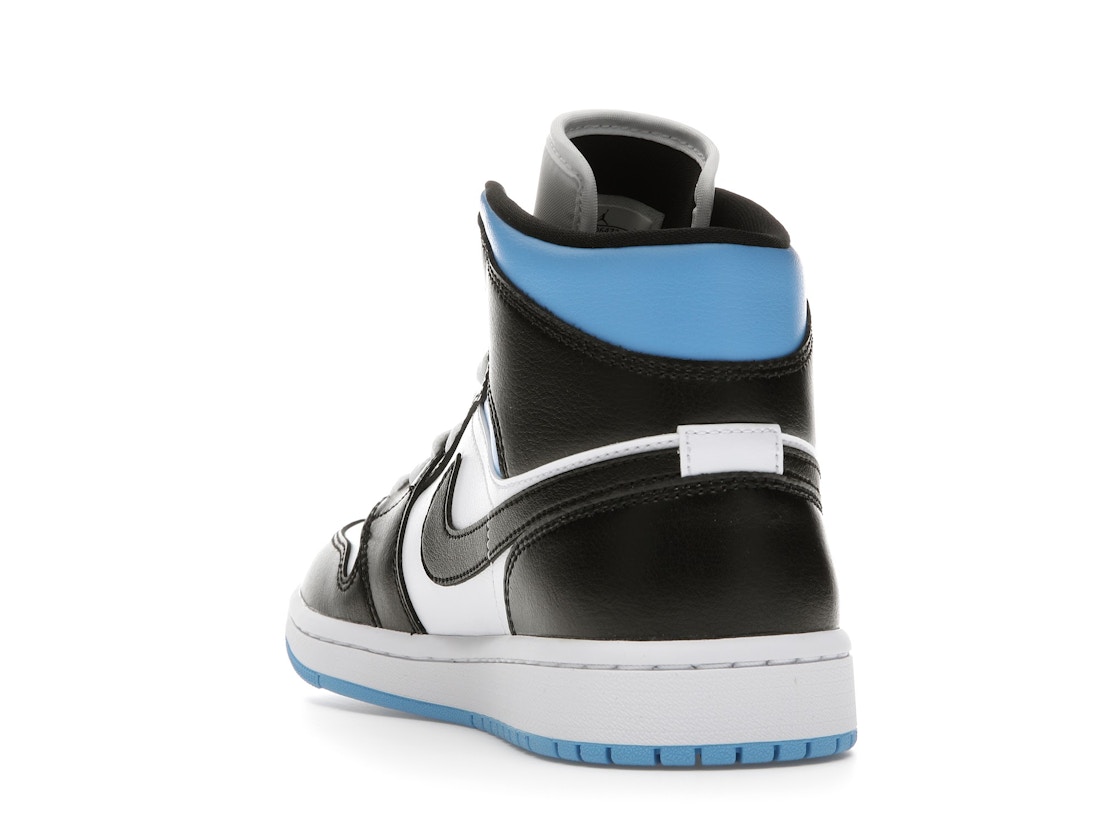 Jordan 1 Mid University Black White W Bq6472 102 Jordan 1 Mid University Black White W Bq6472 102