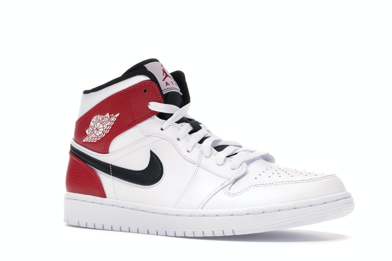 jordan 1 mid gym red mens