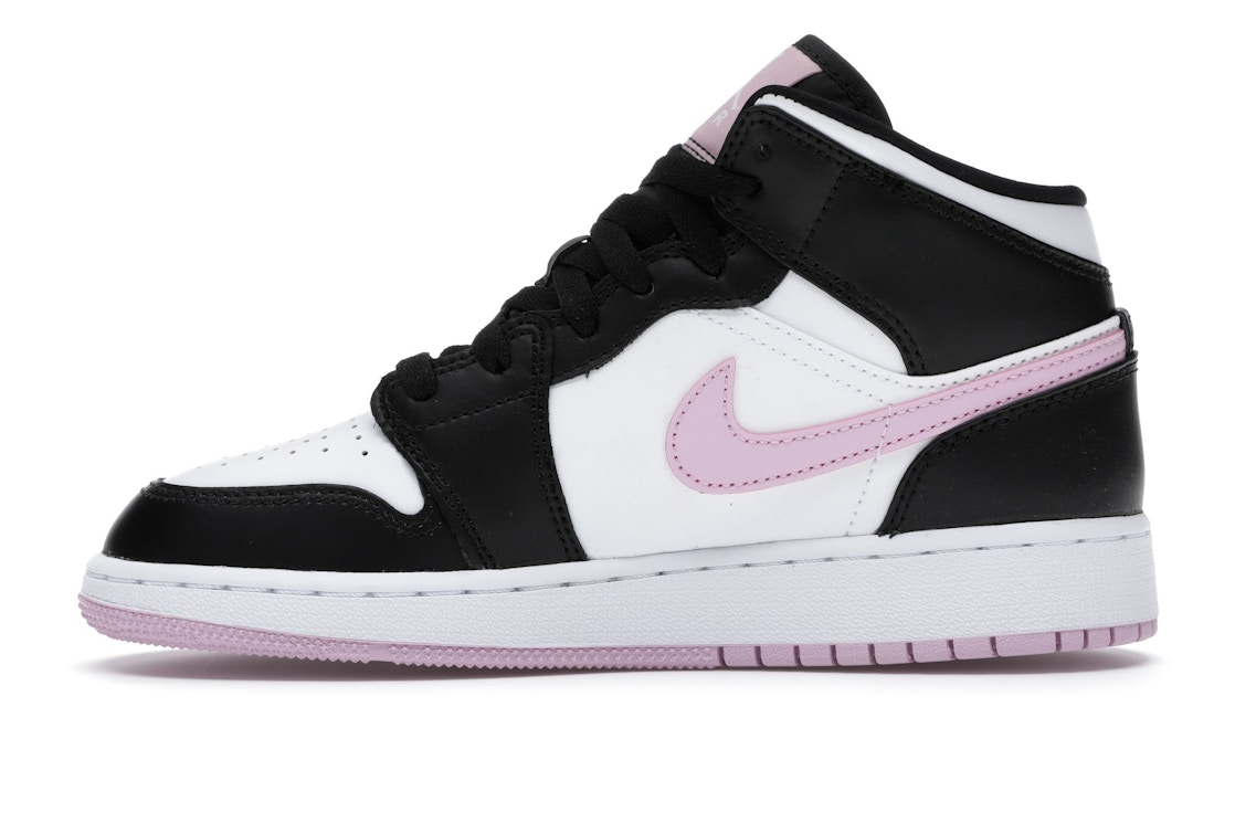 Jordan 1 Mid White Black Light Arctic Pink Gs 103 Jordan 1 Mid White Black Light Arctic Pink Gs 103