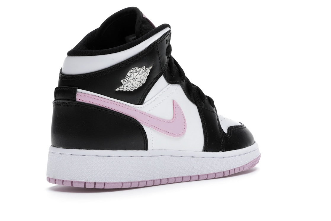 Jordan 1 Mid White Black Light Arctic Pink Gs 103 Jordan 1 Mid White Black Light Arctic Pink Gs 103