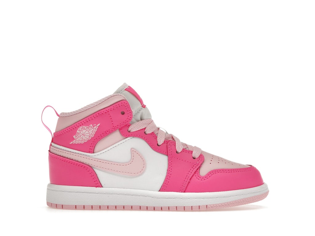Jordan 1 Mid White Fierce Pink (PS) - FD8781-116 - US