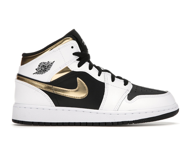 Jordan blancas online con dorado