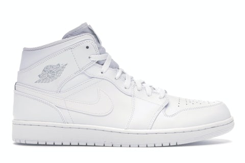Jordan Mid White/Pure Platinum Men's 554724-104 US