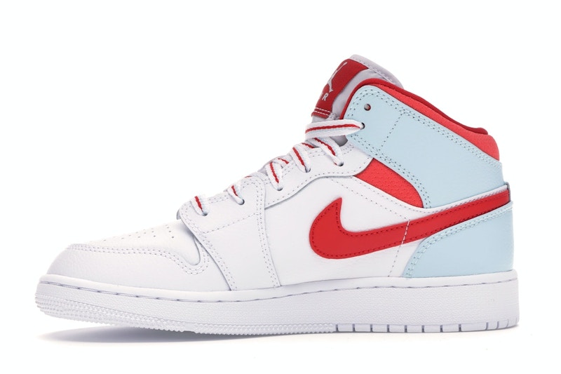 Jordan 1 mid white topaz mist clearance