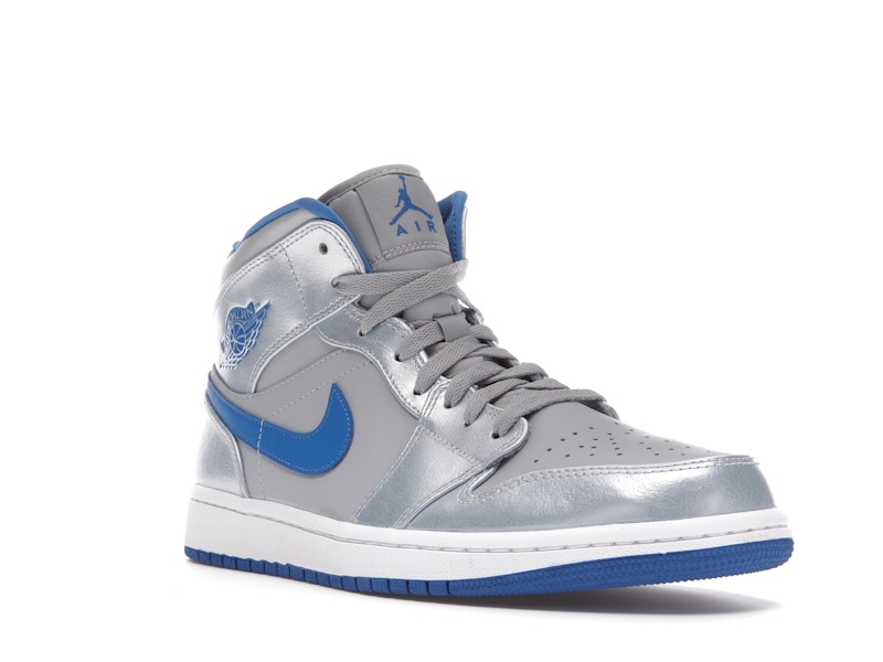 air jordan 1 mid wolf grey sport blue