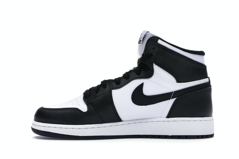 jordan 1 black and white junior