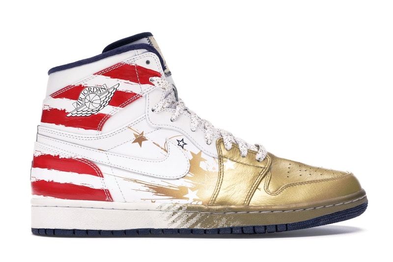 Jordan 1 Retro Dave White Wings For the Future Gold Men s 237399 043 US