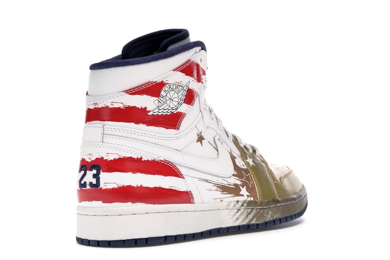 Jordan 1 dave white gold Outlet