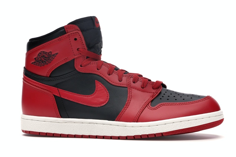 jordan 1 red and white og