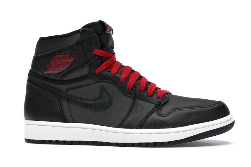 Jordan 1s white red and black