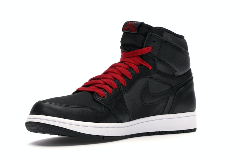 jordan 1 black satin stockx