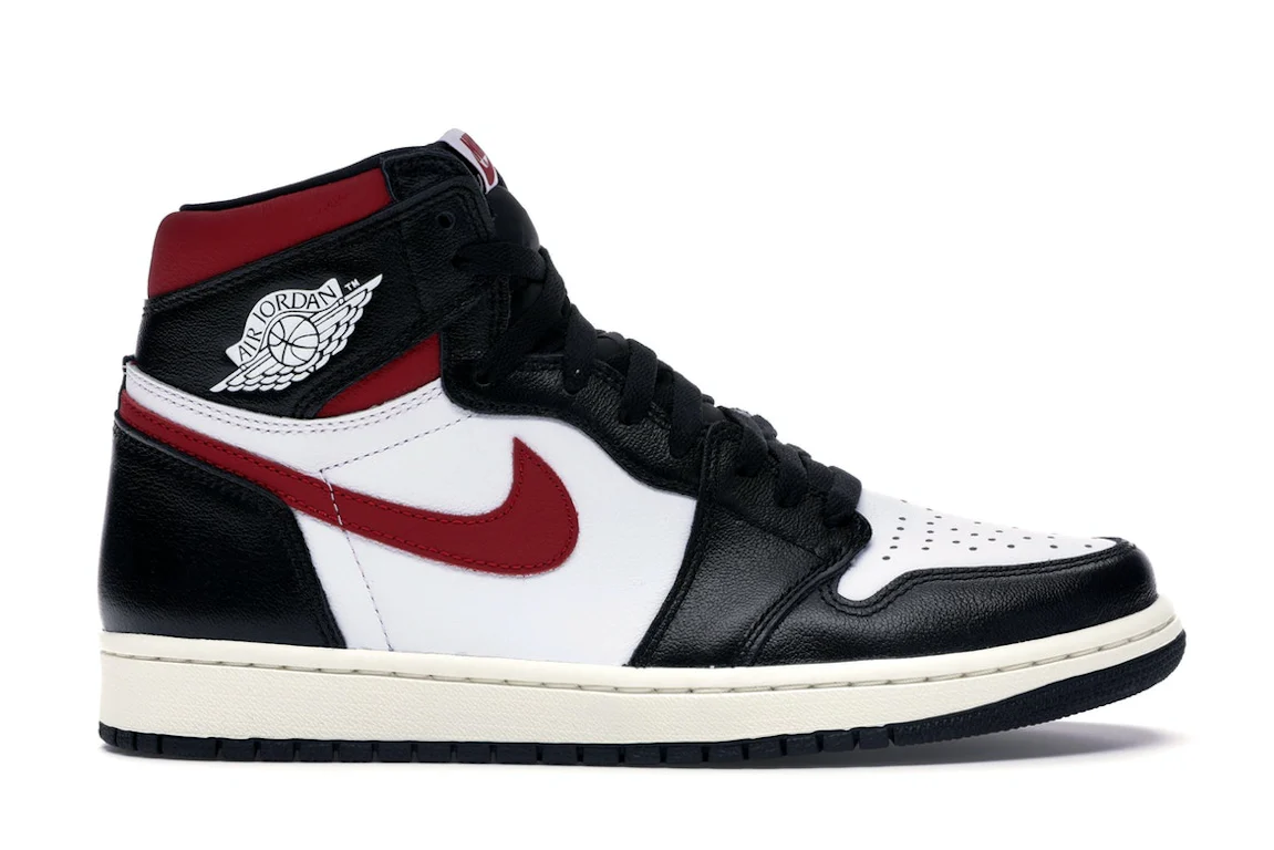 Jordan 1 Retro High Black Gym Red Men's - 555088-061 - US