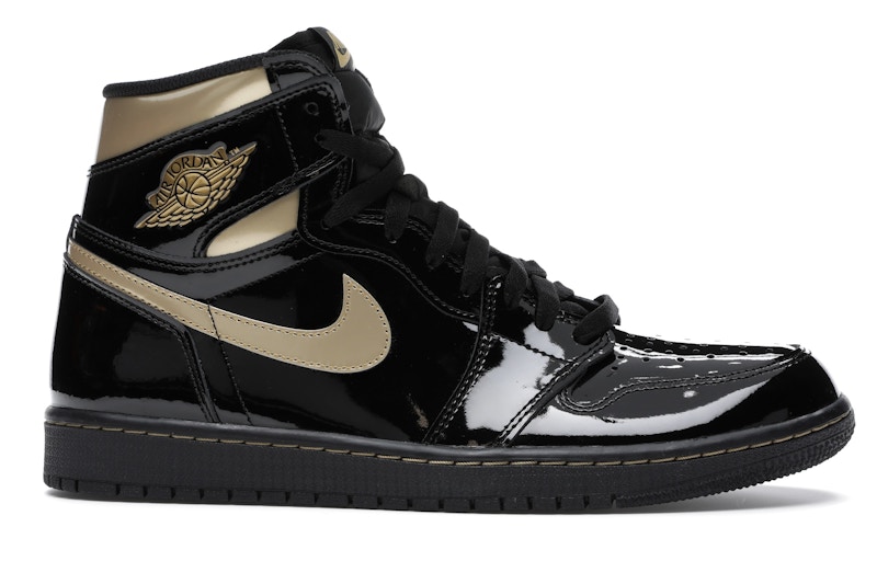 Jordan 1 retro high og black and gold Clearance