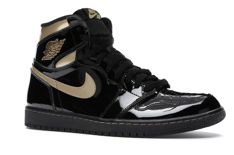 Jordan 1 retro black gold