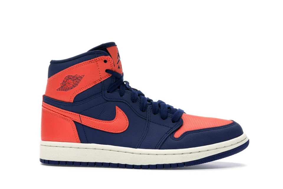 Jordan 1 Retro High Blue Void Turf Orange W Ah73 408 Jordan 1 Retro High Blue Void Turf Orange W Ah73 408