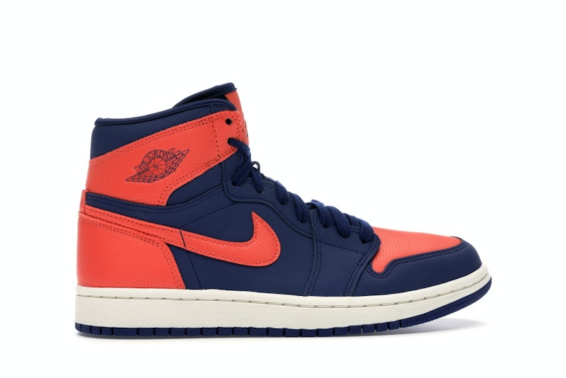 Air jordan bleu orange clearance